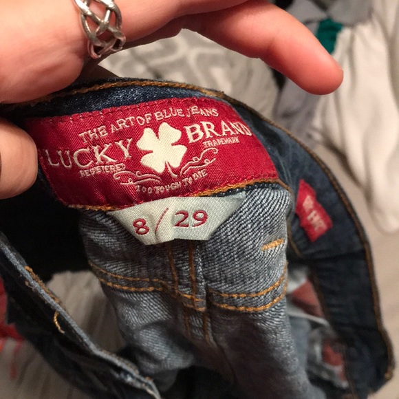 Dark wash Riley shorts - Picture 3 of 3